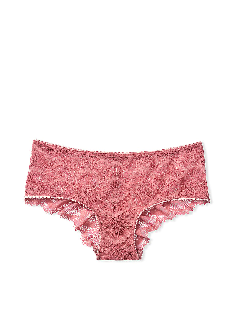 Details about   Victoria's Secret The Lacie Floral Lace Bikini Panty 5/$30 MULTICOLOR