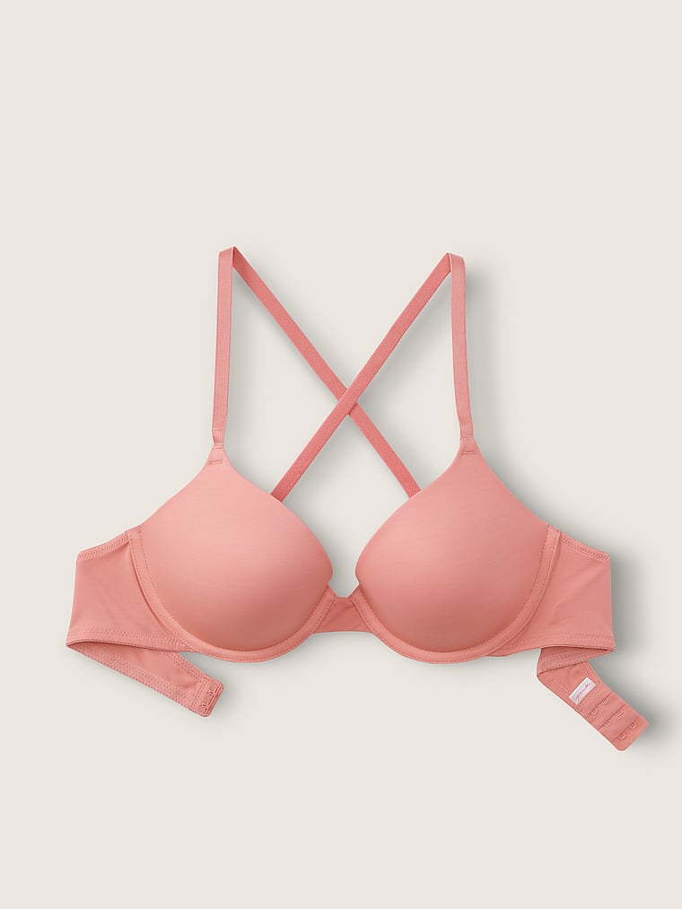 Victoria's Secret pink t-shirt bra, wearing everywhere, bras for women  (32A-40DDD)
