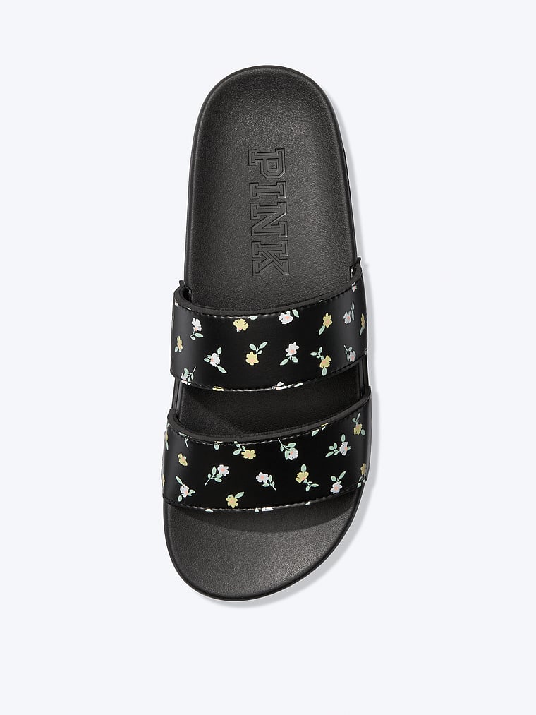 victoria secret double strap sport slide