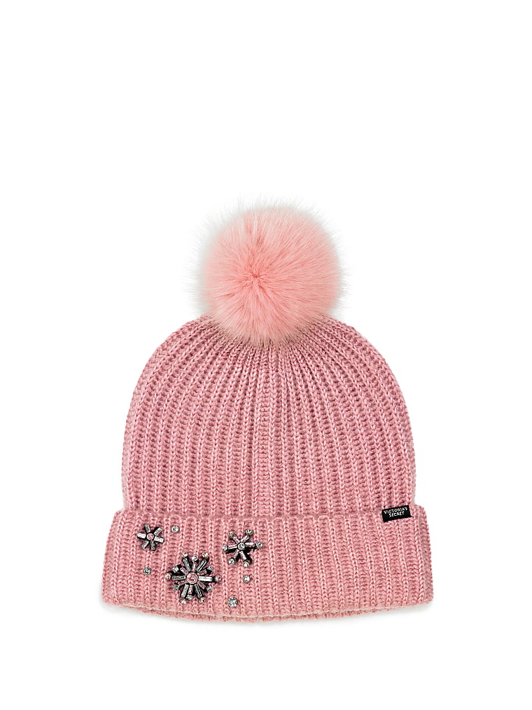 Sparkle Pom-Pom Hat - Victoria's Secret 