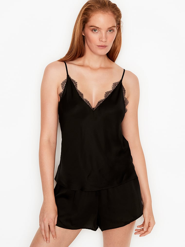 Lace trim cami set Clearance