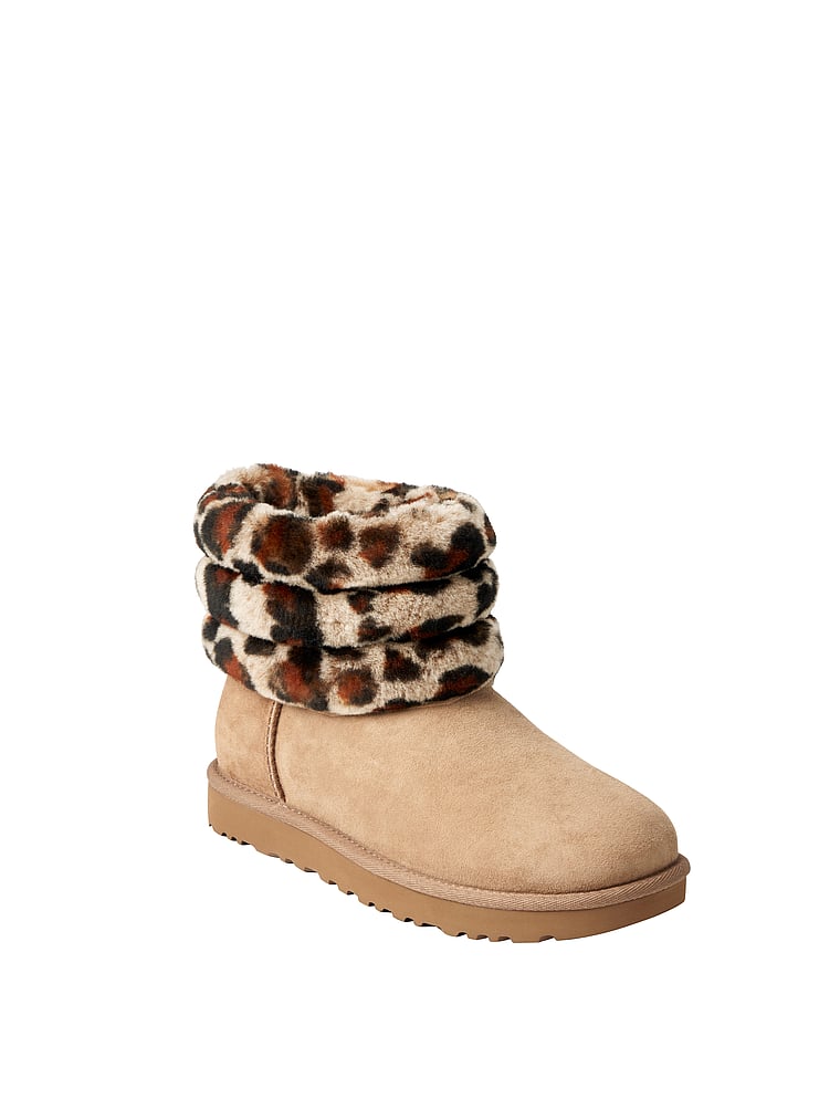VictoriasSecret Fluff Mini Quilted Boot. 2