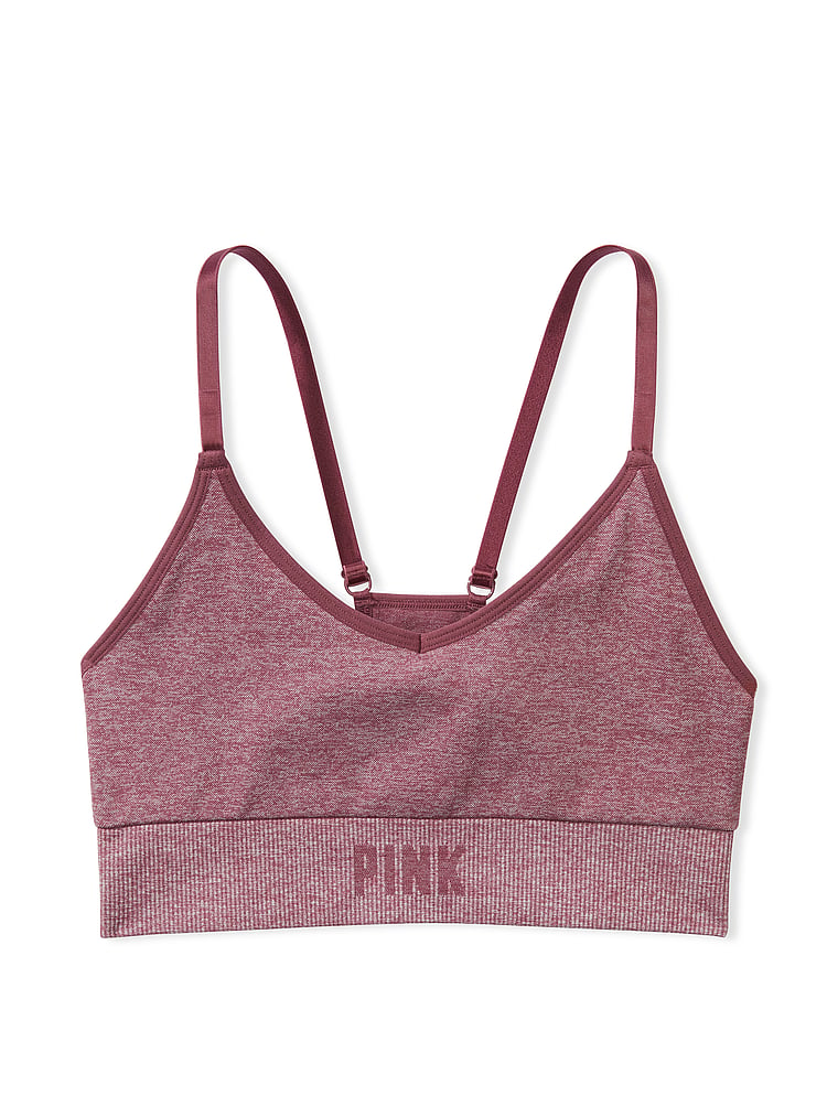 Buy Victoria's Secret PINK Seamless Lightly-Lined Sports Bra in