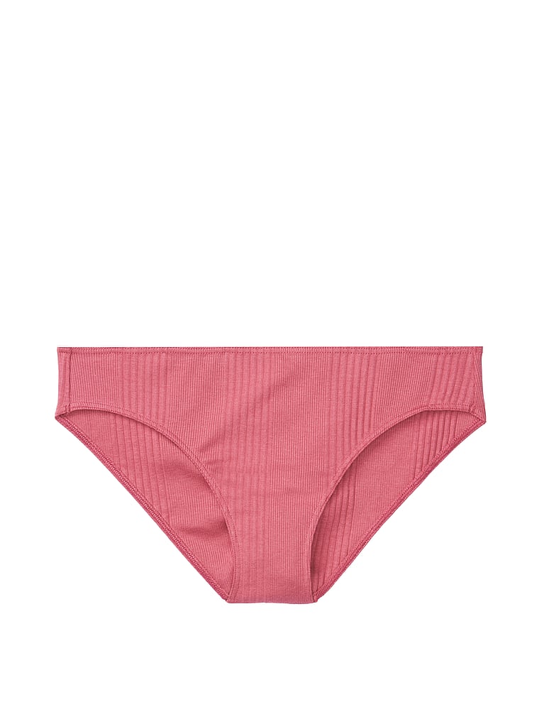 VictoriasSecret Cotton Lace Trim Bikini Panty 1116074503P9