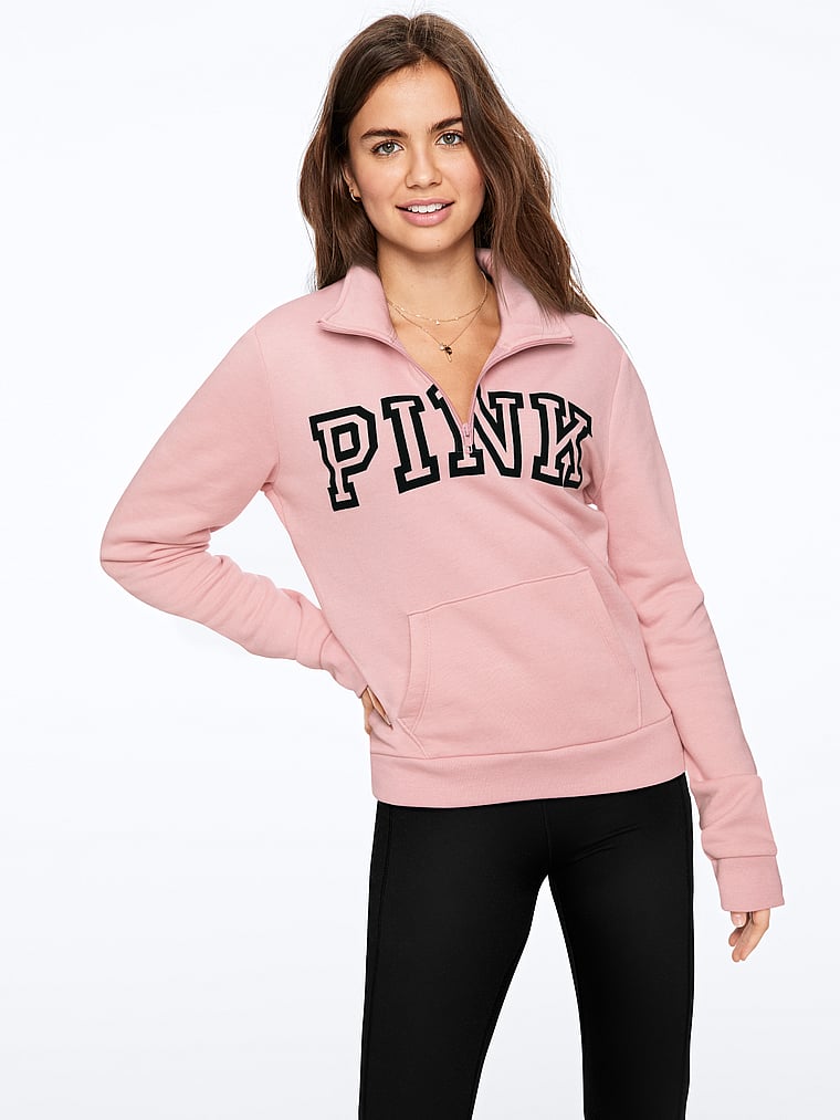 VictoriasSecret Everyday Lounge Perfect Quarter-Zip - 11157964-44MI