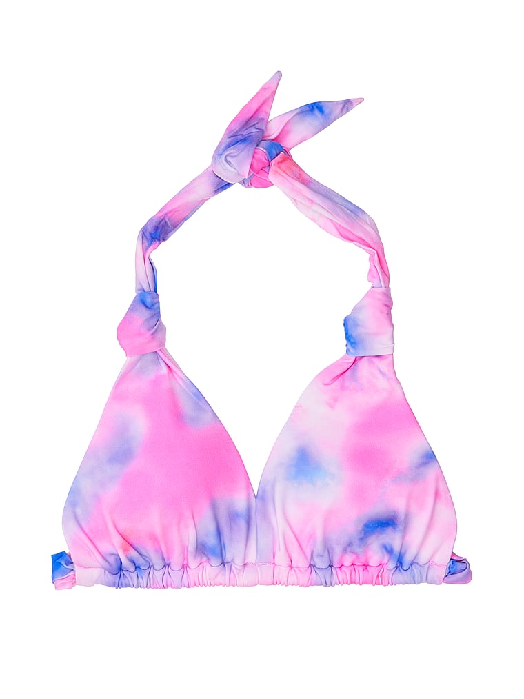 VictoriasSecret Tie Dye Knotted Triangle Top. 3