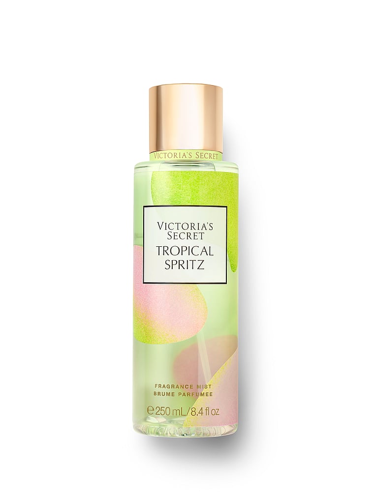 Victoria's Secret, Victoria's Secret new Limited Edition Summer Spritzer Fragrance Mist, Tropical Spritz, offModelFront, 1 of 2