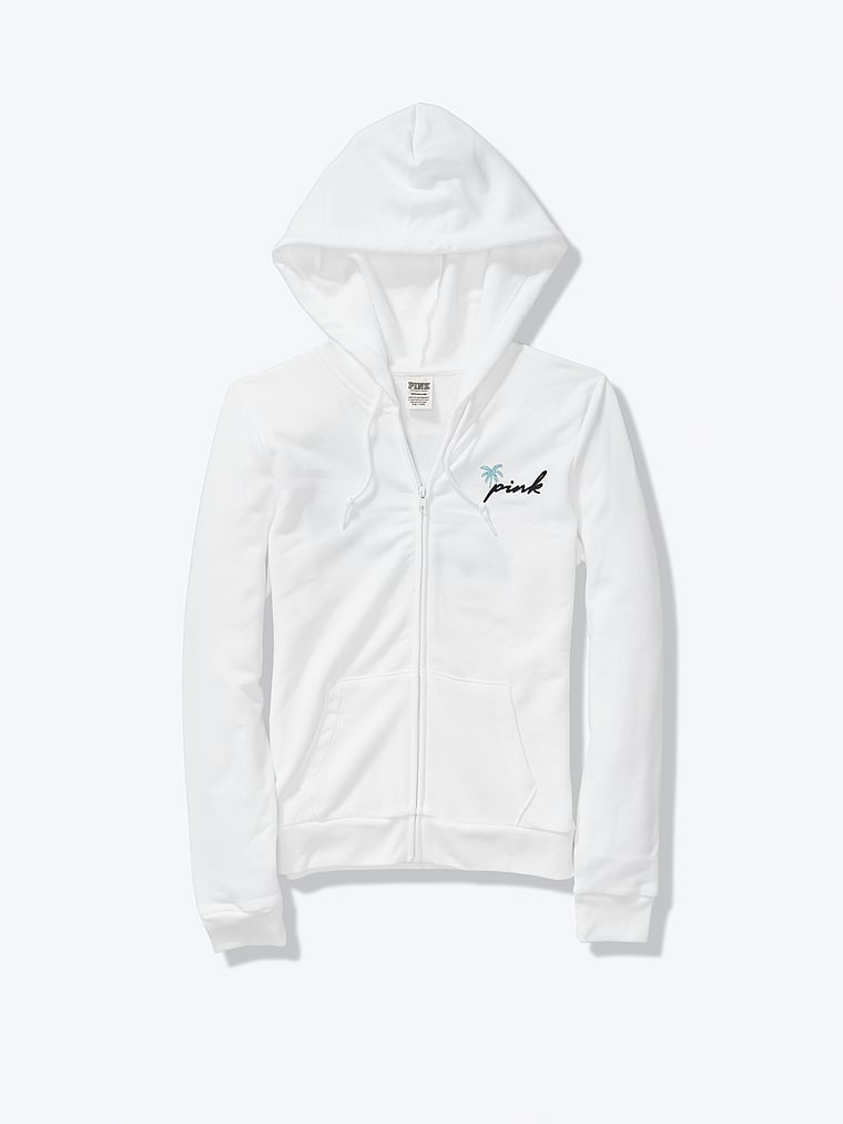 victoria secret full zip hoodie