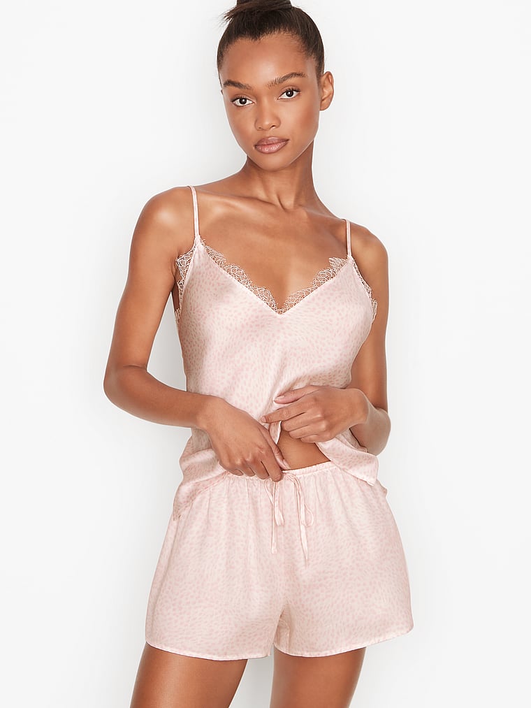 Lace trim cami set Clearance