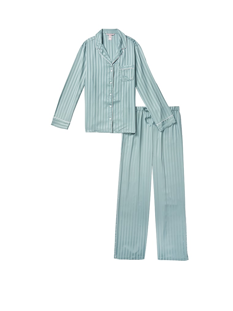satin pj set