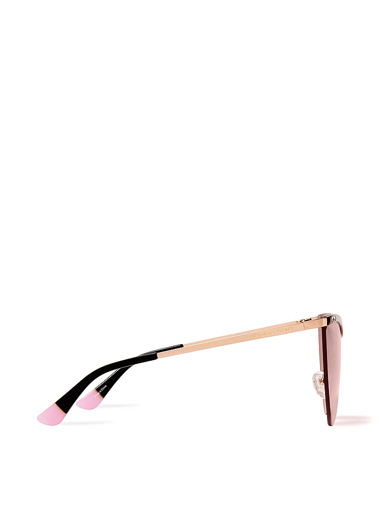 VictoriasSecret Cat Eye Shield Sunglasses. 3