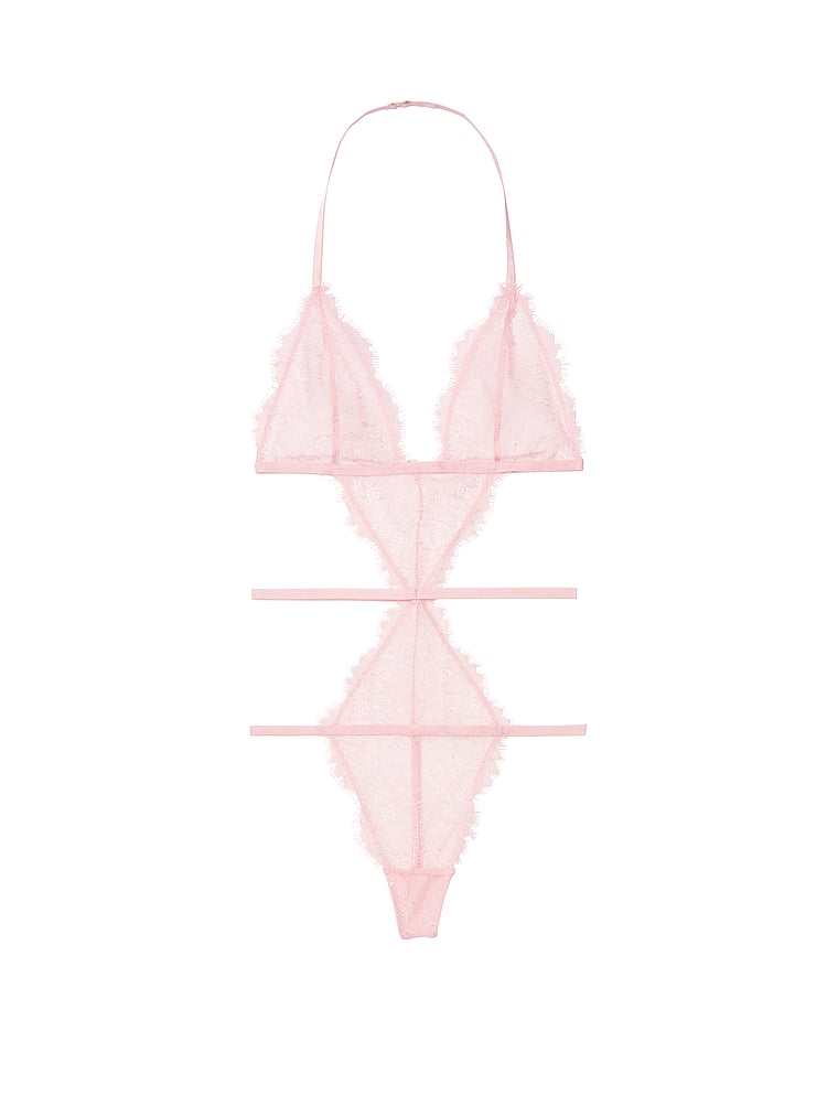 VictoriasSecret Chantilly Lace Plunge Teddy. 3 VictoriasSecret Chantilly Lace Plunge Teddy. 3