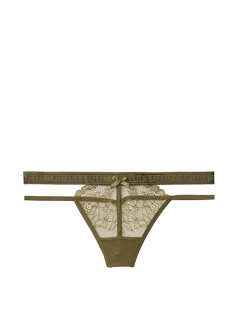 VictoriasSecret Cutout Thong Panty. 3