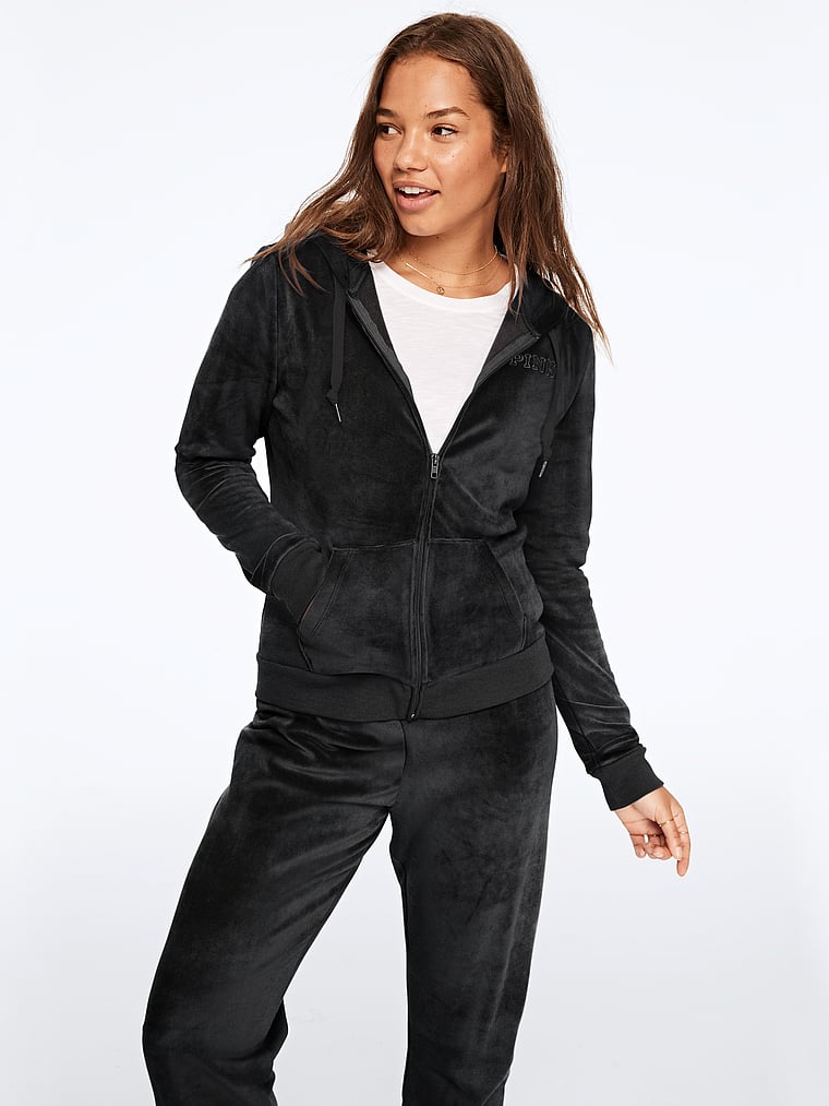 victoria secret velour tracksuit