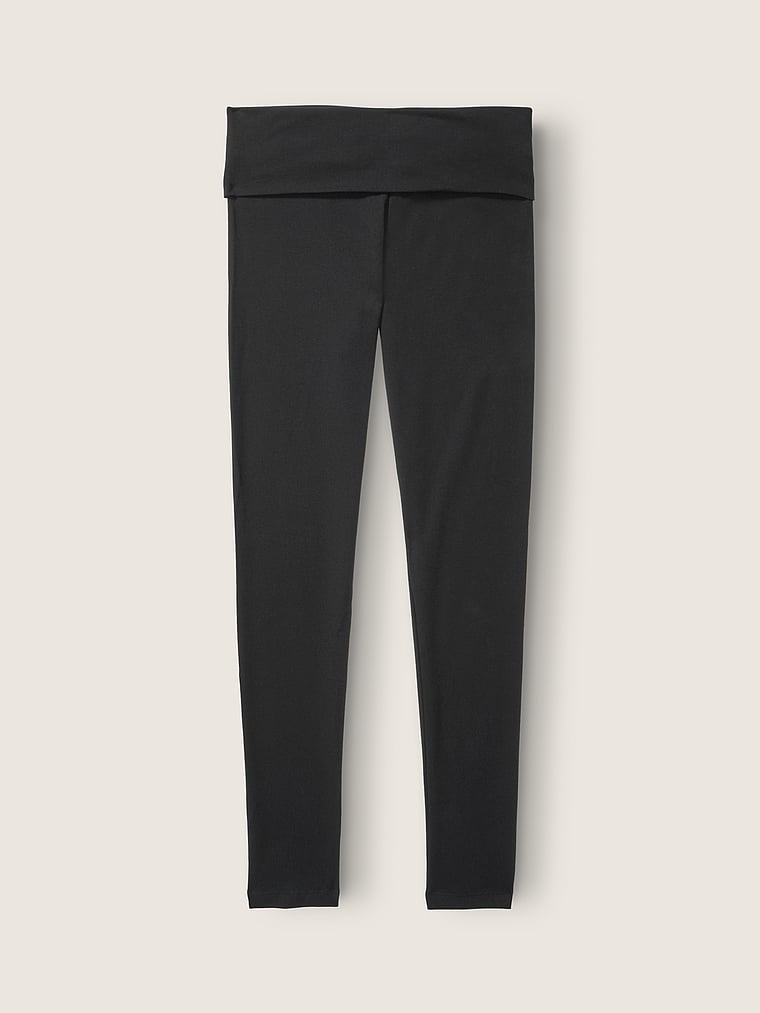 Cotton Foldover Legging in Full Length 