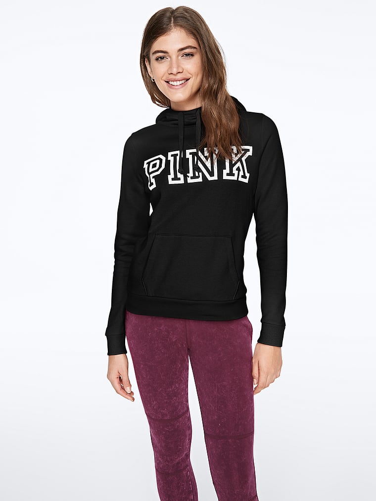 boxed campus pullover pink