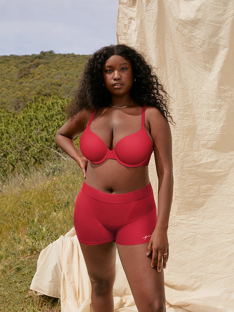 Pepper womens pink mesh overlay adjustable strap bra size 32AA 