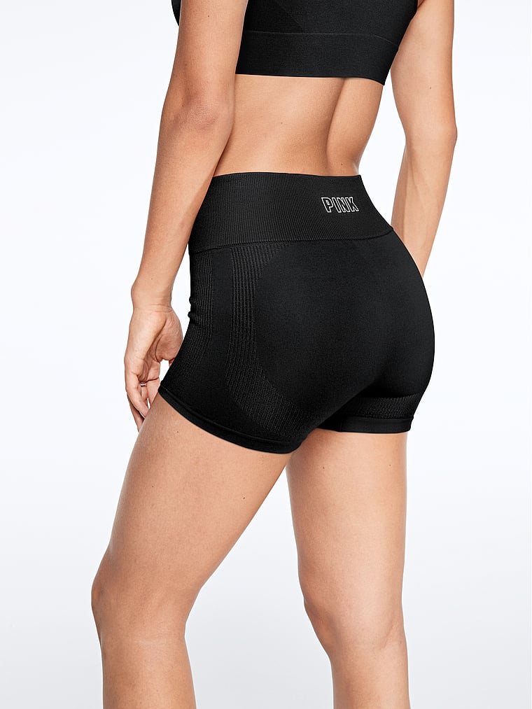 Pink seamless workout shortie Clearance