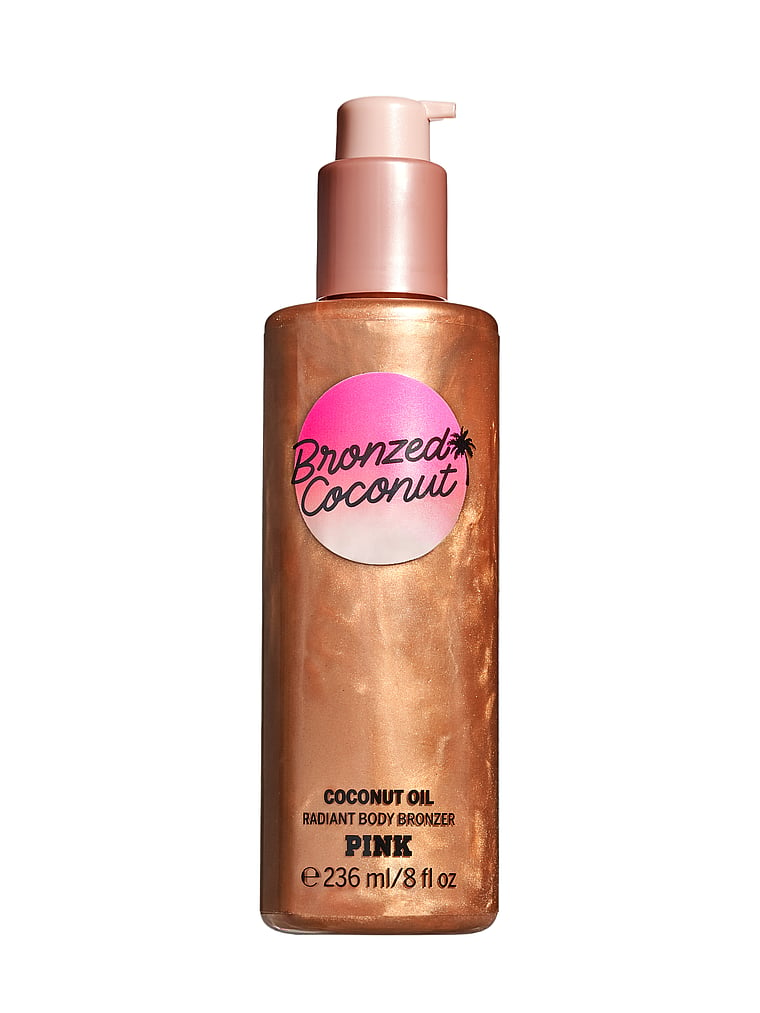 Bronzed Coconut Radiant Body Bronzer with Coconut Oil - PINK - beauty
