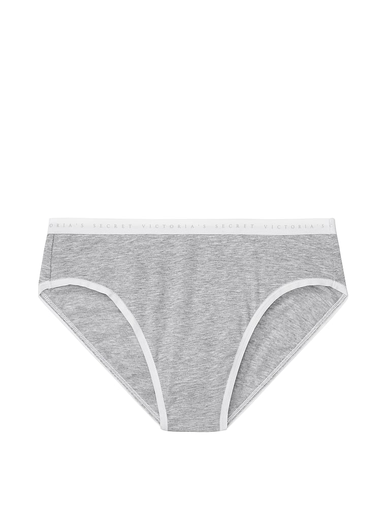 Victoria's Secret Stretch Cotton Logo Stripe Itsy Panty Knickers NEW IN Size S