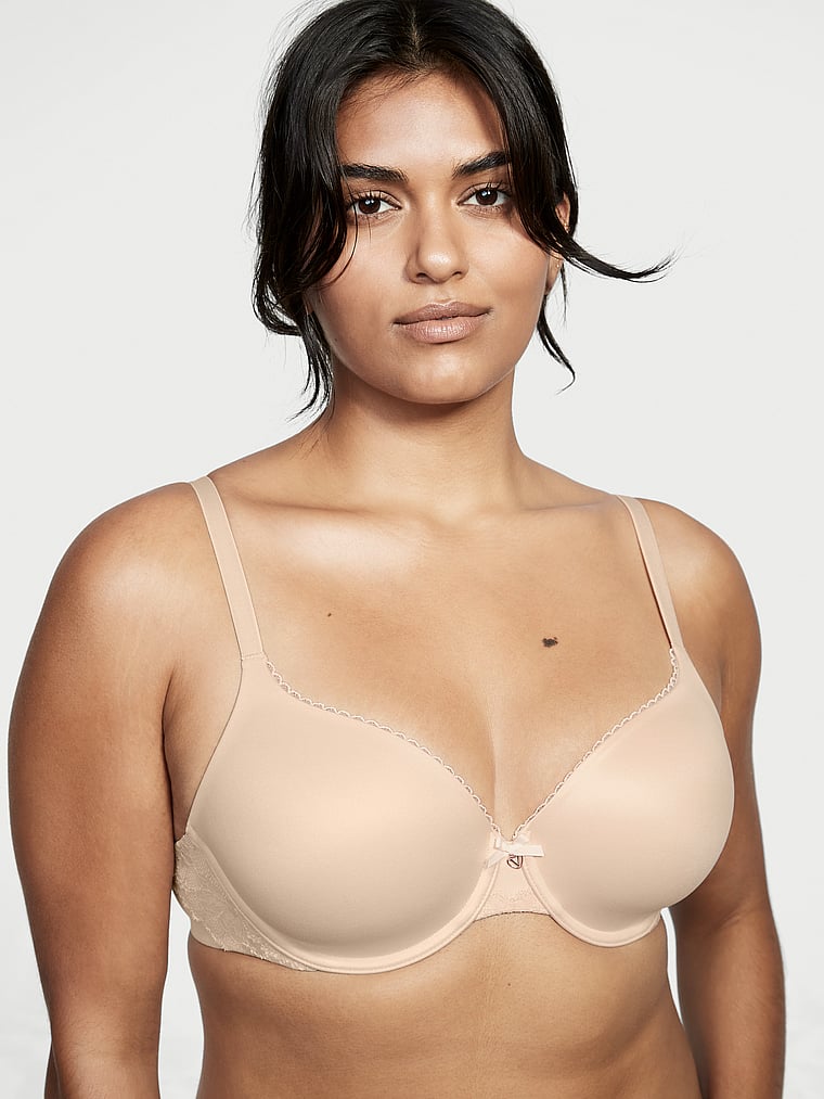 Victoria's Secret Marzipan 36DD Body By Victoria Light Lined