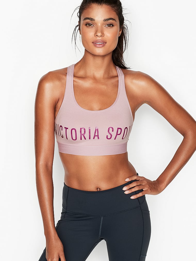 M L Victorias Secret VSX The Player Racerback Sport Yoga Bra 