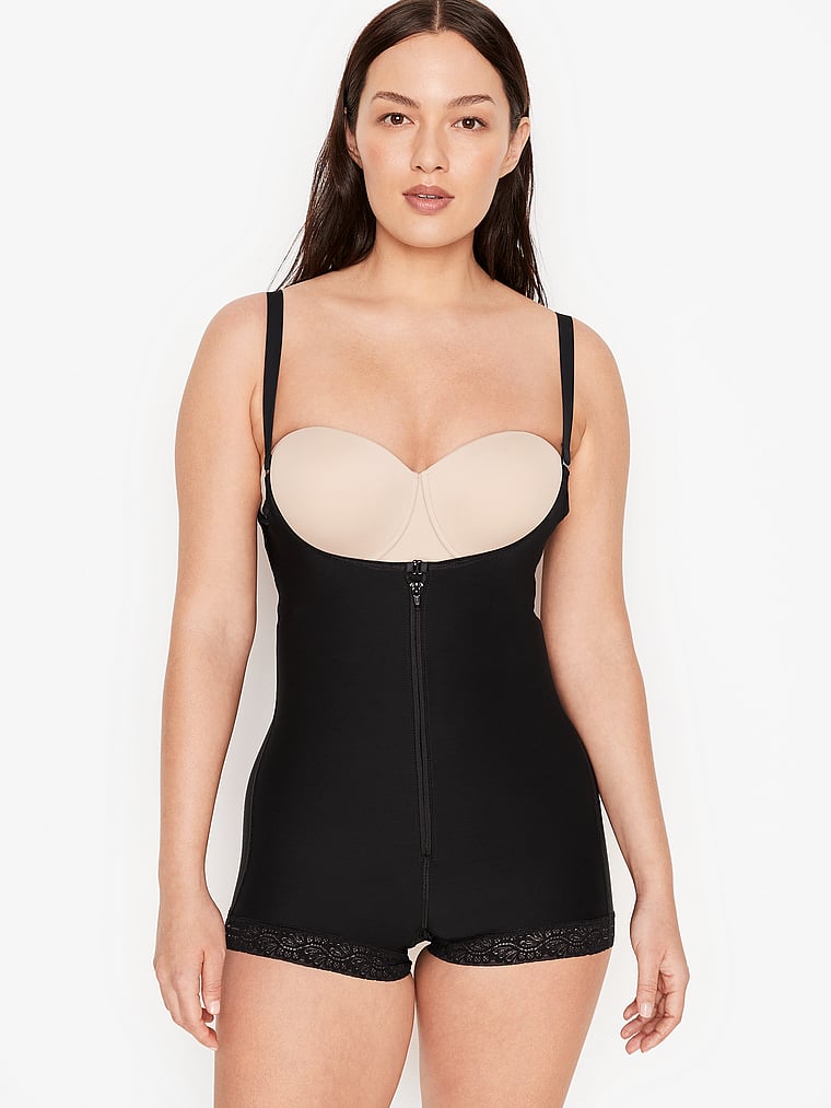 Extra-firm Compression Open Bust Body Shaper