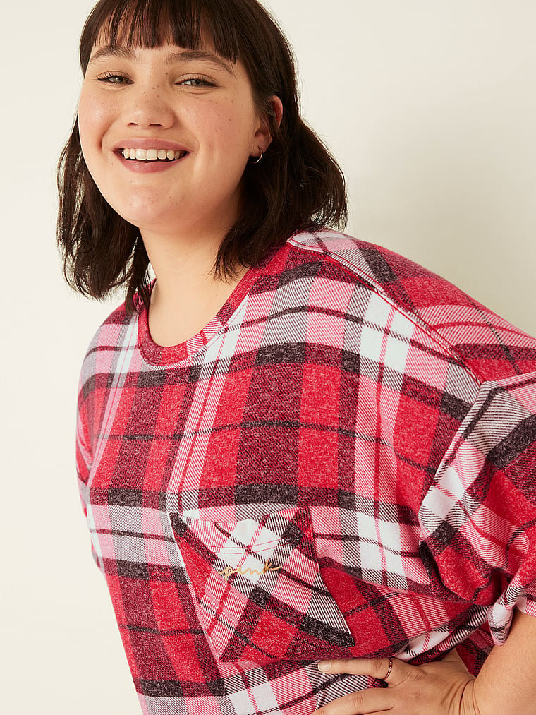 Cozy Sleep Shirt - PINK