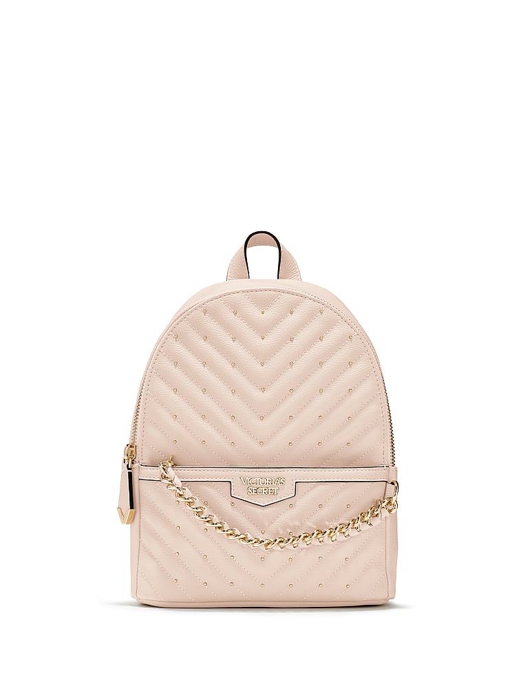 white victoria secret backpack