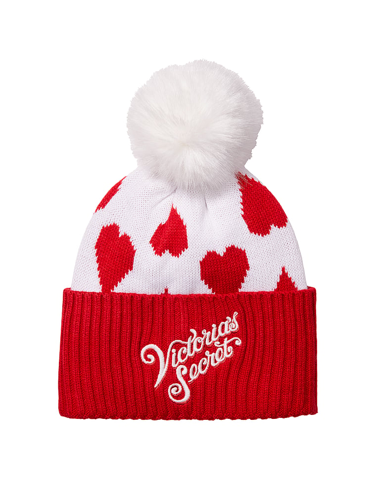 Jacquard Pom Pom Beanie - Victoria's 