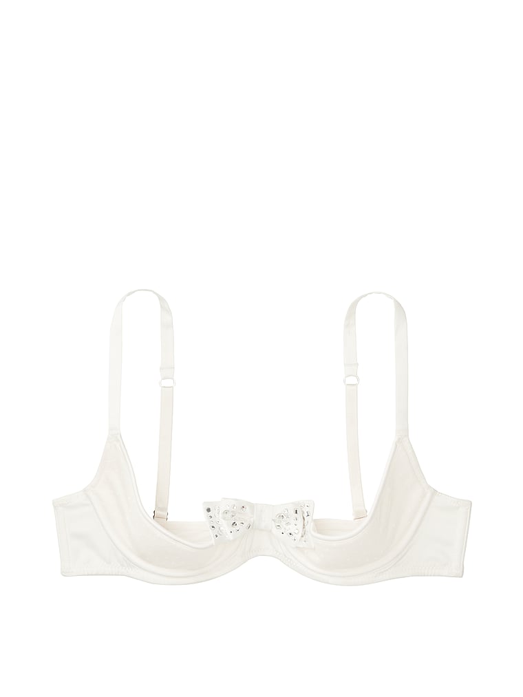 VictoriasSecret Unlined Bow Quarter Cup Bra. 3 VictoriasSecret Unlined Bow Quarter Cup Bra. 3