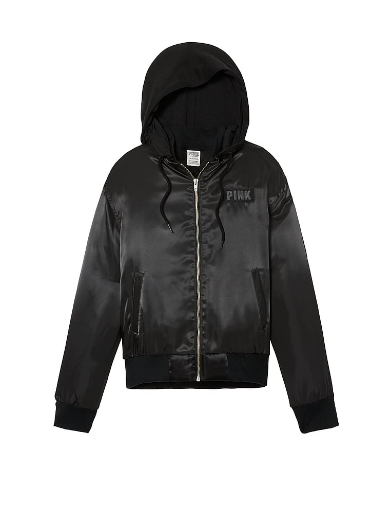 pink bomber jacket victoria secret