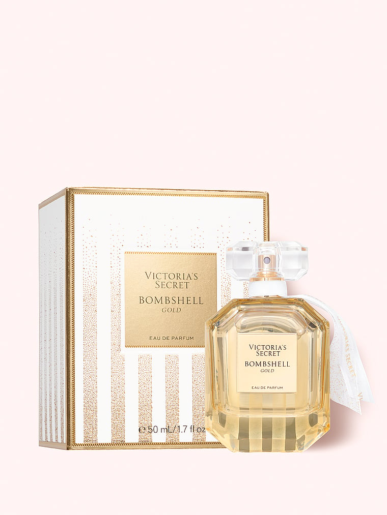 victoria secret perfume gold bottle