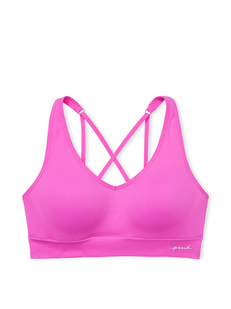Pink Active Seamless Air Medium-Impact Sports Bra - Bras - PINK