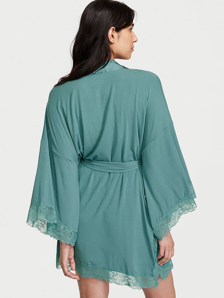 Vs Robe Buy Modal Lace-Trim Robe, undefined - Order undefined online - Victoria ...