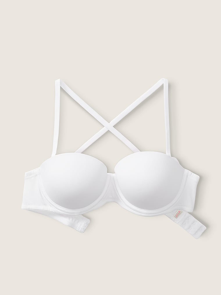 Push Up Strapless Bra With Thick Cup Support And Padded Push Up Matching Bra  And Underwear In Wire Bone Sizes 32 42 A E From Dou01, $7.27