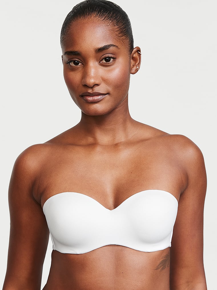 Find more Victoria's Secret Padded White Strapless 34b Bra – Magnetic Front  Closure-underwire-(b77) for sale at up to 90% off