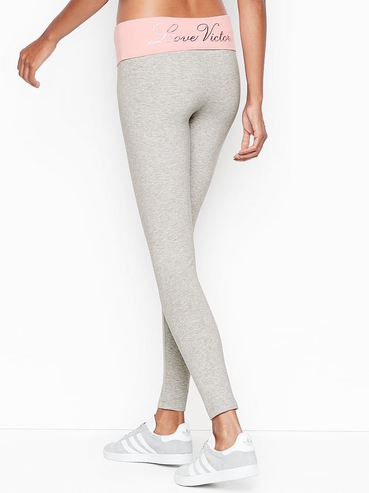 victoria secret foldover yoga leggings