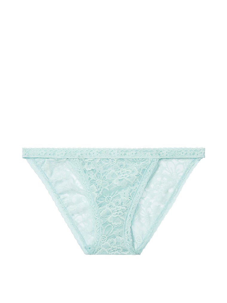 VictoriasSecret Floral Lace String Bikini Panty 1114950912M2