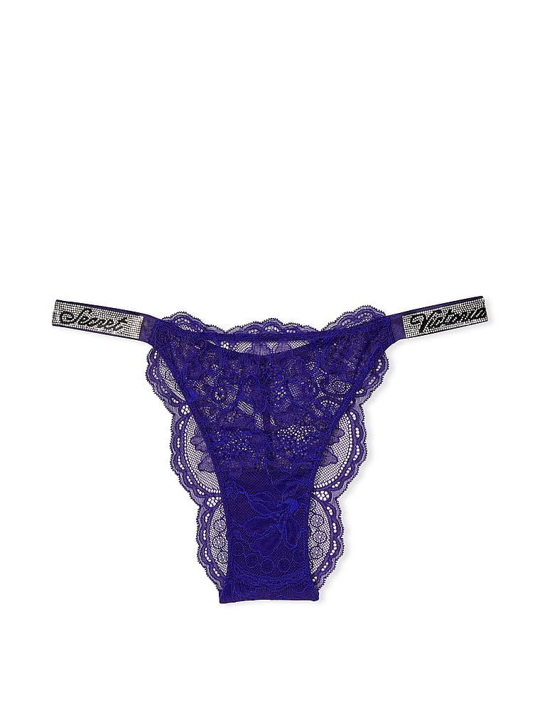 Shine Strap Lace Brazilian Panty - Panties - Victoria's Secret