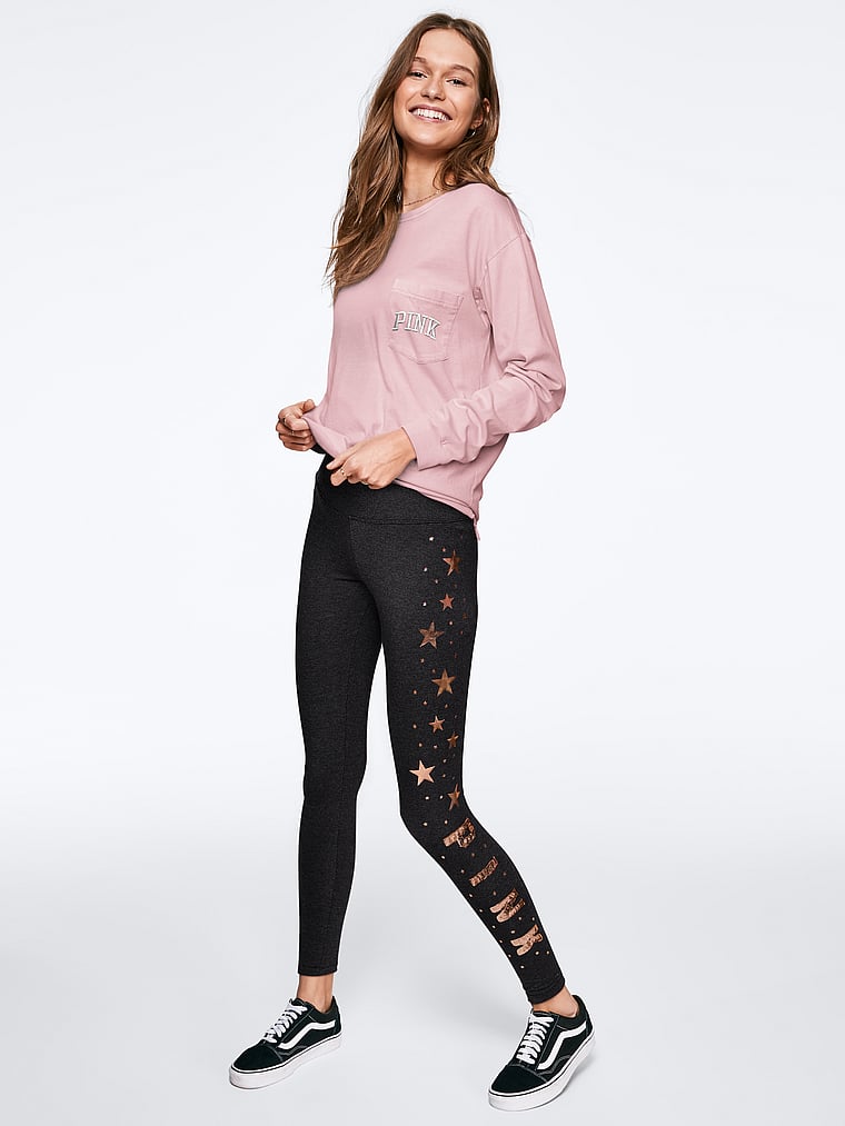 victoria secret pink bling leggings