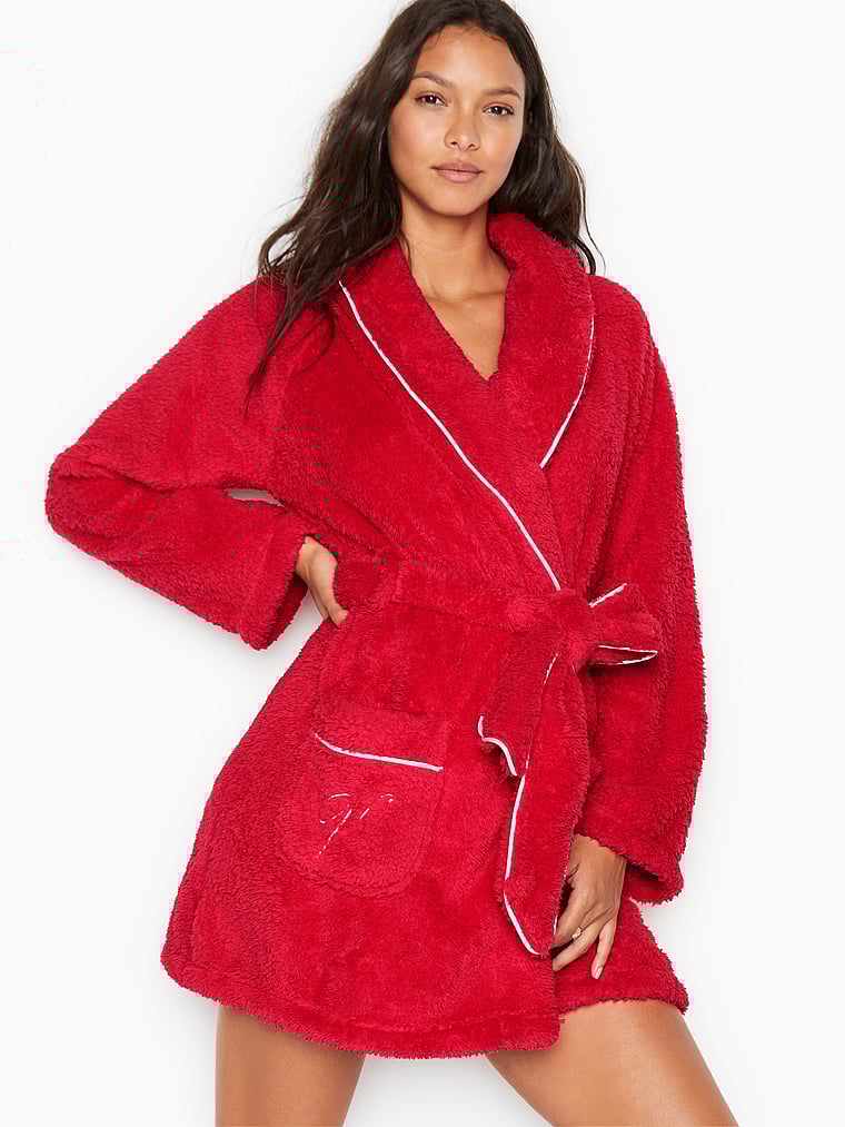 Plush robe victoria secret Clearance