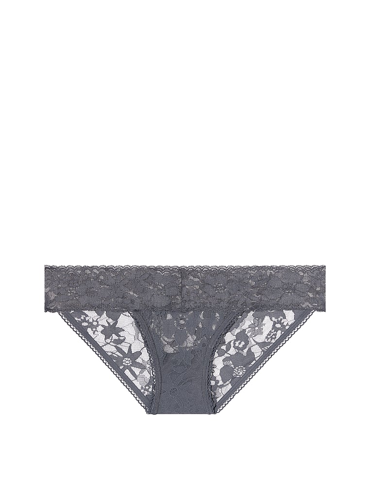 VictoriasSecret Floral Lace String Bikini Panty. 1