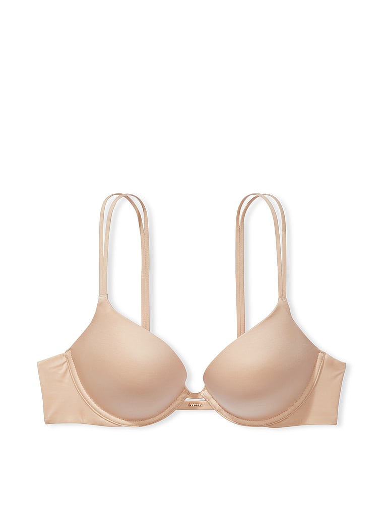  Victorias Secret Bombshell Shine Strap Push Up Bra, Add 2  Cups, Plunge Neckline, Lace, Bras For Women, Very Sexy Collection, Green