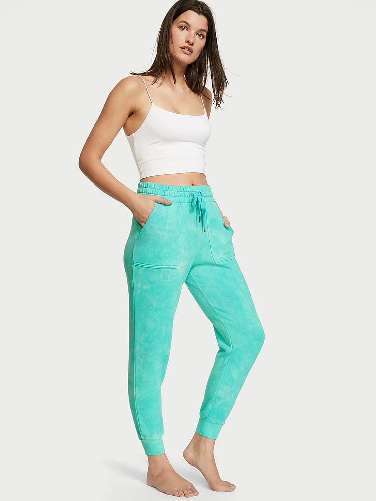 Cotton Fleece High-Rise Jogger 