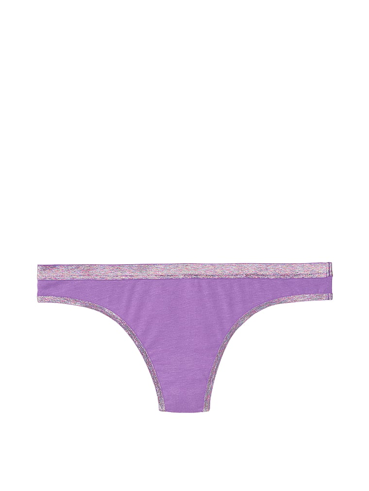 VictoriasSecret Stretch Cotton Thong Panty - 11150612-4CBO