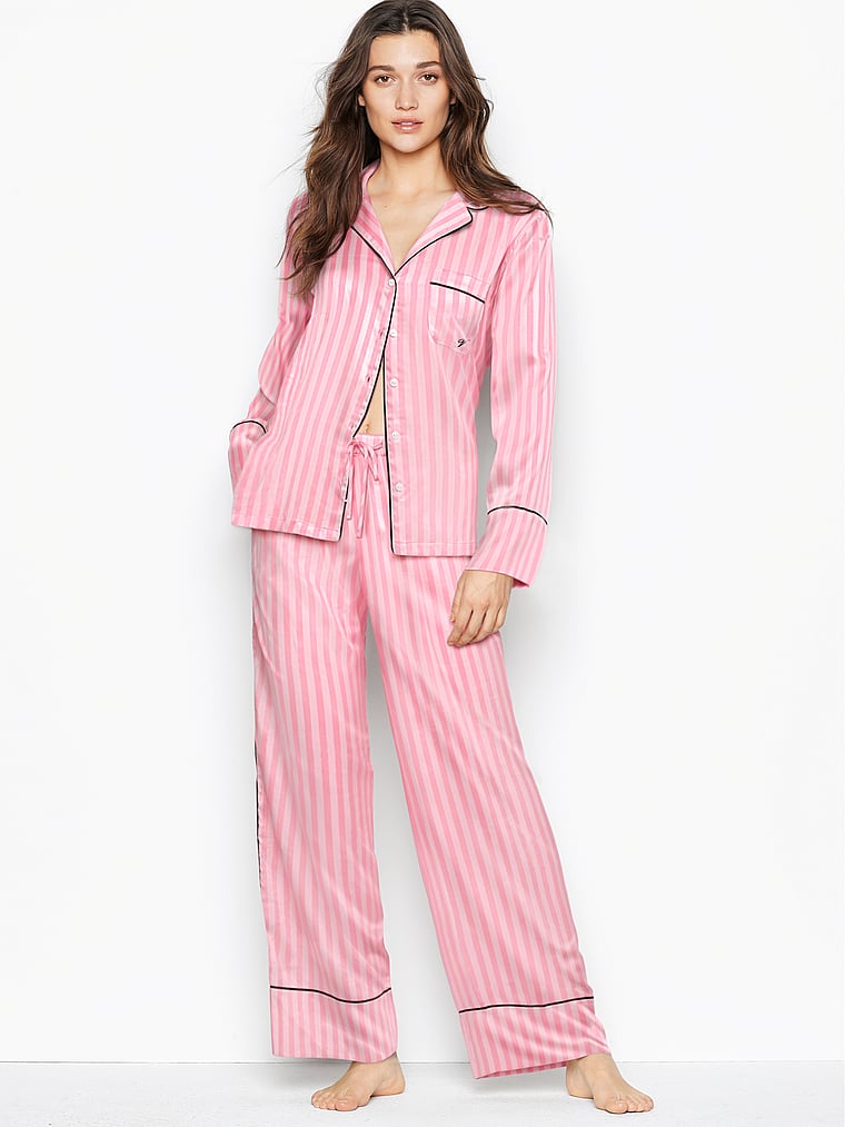 Dames Kleine Victoria Secret 100% Zijde Polka Dot 2pc Pyjama Kleding Dameskleding Pyjamas & Badjassen Sets 