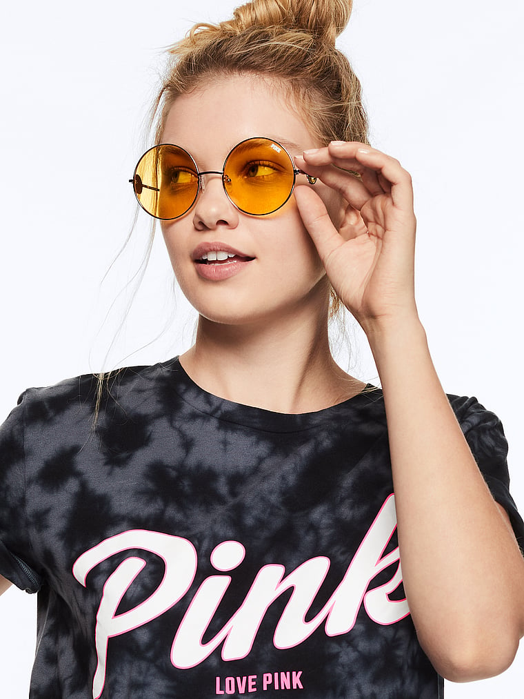 VictoriasSecret Round Metal Sunglasses. 4