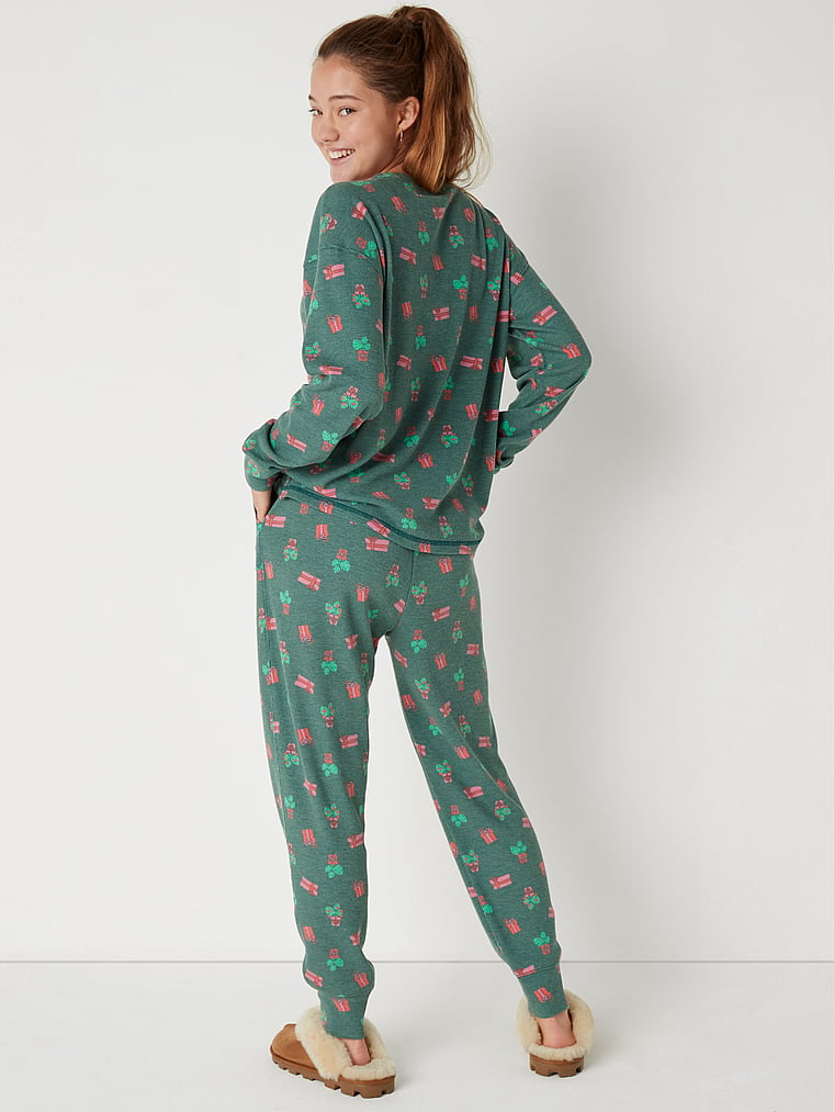 Thermal Jogger Sleep Set - PINK - pink
