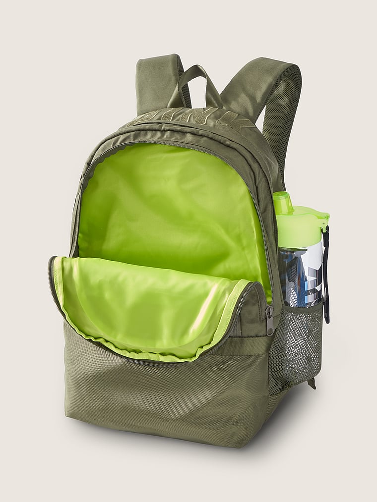 collegiate pink backpack